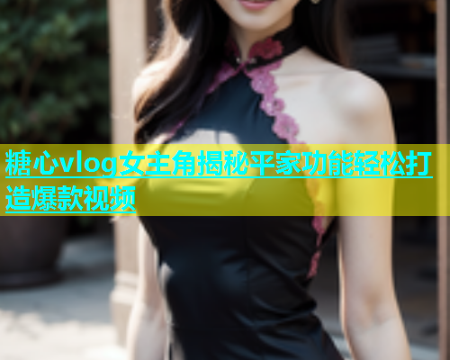 糖心vlog女主角揭秘平家功能轻松打造爆款视频  第1张