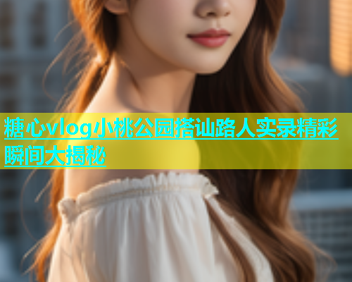 糖心vlog小桃公园搭讪路人实录精彩瞬间大揭秘  第1张